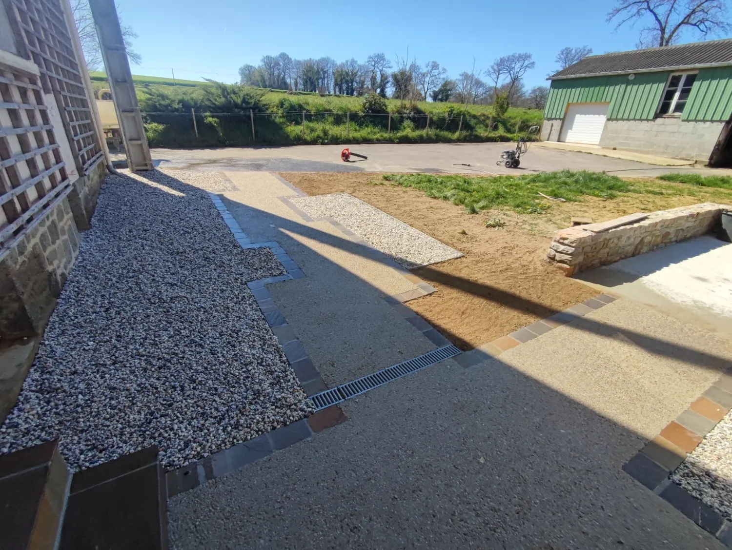 Terrasse bois La Bouëxière